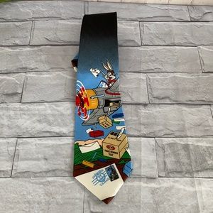 Vintage looney Tunes 1997 necktie